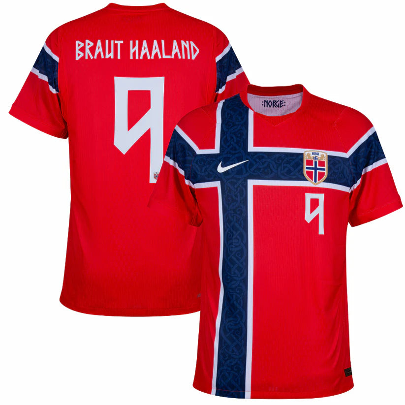 Limited Edition Norway Haaland Jersey front view