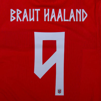 Limited Edition Norway Haaland Jersey detail view